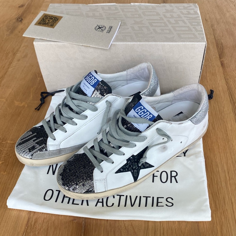 Golden Goose Superstar Sequin Low Top